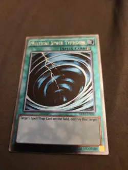Yu-Gi-Oh! Mystical Space Typhoon NKRT-EN040 Limited Ed - Image 1