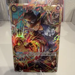 Sabo OP13-120 Carrying on His Will 7000 Power Holo Bandai One Piece CCG - Image 1