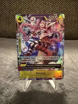 Perona (Alt Art) OP14-111 R - THE AZURE SEA'S SEVEN - One Piece TCG Mint - Image 1