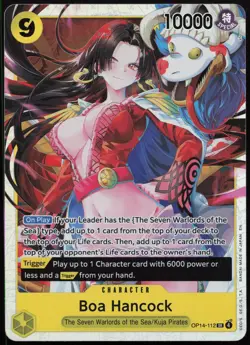 Boa Hancock - SR The Azure Sea's Seven OP14-112 NMFoil - Image 1