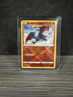 Pokemon Radiant Charizard 020/159 - Crown Zenith - NM Holo Radiant Rare - Image 1