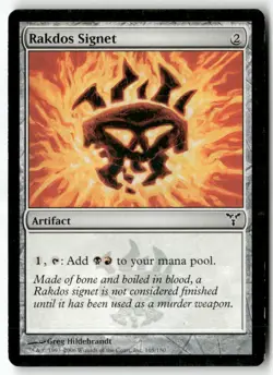MTG Rakdos Signet Dissension LP Magic The Gathering - Image 1