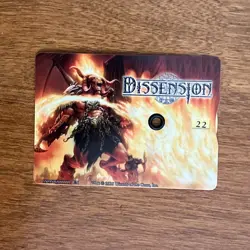 Magic MTG - Rakdos the Defiler Ultra Pro Life Counter Dissension 2006 - Image 1