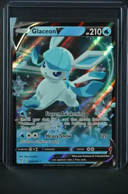 Glaceon V 040/203 Evolving Skies 2021 Ultra Rare Holo Pokemon TCG Card - NM - Image 5