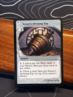 MTG Sensei's Divining Top Future Sight Regular Card NM Mystery Booster 2 - Image 1
