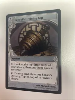 Sensei's Divining Top (Future Sight) Mystery Booster 2 Regular NM Free Shipping - Image 1