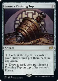 Sensei's Divining Top - 2X2 - NM - Magic The Gathering - MTG - Image 1
