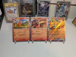 Charizard ex Super Premium Collection Pokemon TCG Promo Set 161 004 005 NM - Image 1