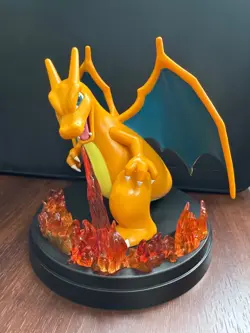 [NEW] Pokemon TCG Charizard Ex Super Premium Collection STATUE ONLY - Image 1