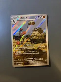 Bundle of 3 full art pokemon cards Houndstone Torkoal Mudsdale - Image 5