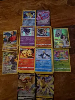 100x Pokemon Cards Bundle, Ultra Rare Holos rev holos, 3 Guaranteed special card - Image 1