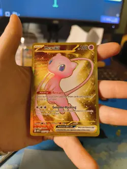 Pokemon Mew EX 205/165 Scarlet & Violet 151 Secret Rare Card NM Condition - Image 1