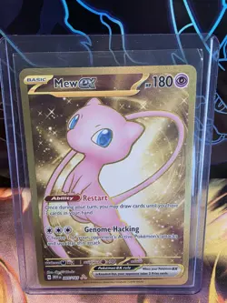 Pokemon Scarlet Violet 151 Gold Secret Rare Holo Card 205/165 Mew EX - Image 1