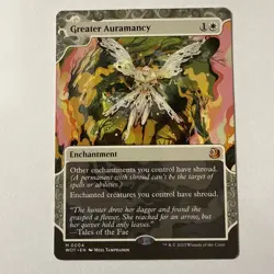 Greater Auramancy (extended Art) Wilds of Eldraine: Enchanting Tales Regular - Image 1