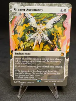 Greater Auramancy Wilds of Eldraine: Enchanting Tales Regular NM - Image 1