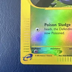 LP Pokemon Grimer Aquapolis Reverse Holo 079/147 Common Card - Shocked Grimer - Image 4