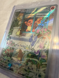 Charmander 044 Sv: Scarlet & Violet Promo Cards Holo Pokemon Black Star Sealed - Image 1
