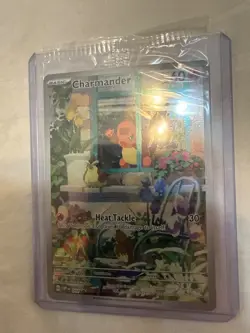 Charmander 044 Sv: Scarlet & Violet Promo Cards Holo Pokemon Black Star Sealed - Image 2