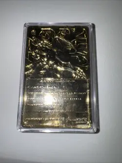 1999 Charizard Pokemon Trading Card 24K Gold Plated, Limited Edition Burger King - Image 2