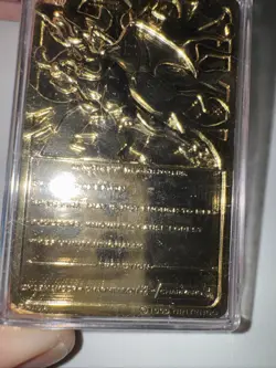 1999 Charizard Pokemon Trading Card 24K Gold Plated, Limited Edition Burger King - Image 3