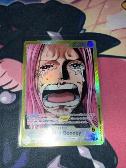 One Piece TCG OP13-100 Jewelry Bonney Alt Art Leader AA Card Game CCG English - Image 1
