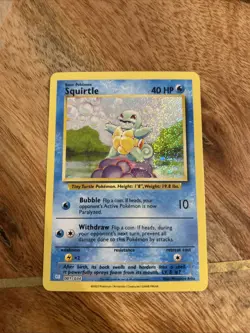 Squirtle 001/034 CLB Pokemon Trading Card Game Classic Collection NM - Image 1