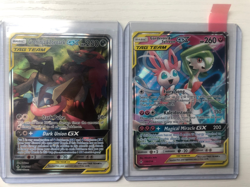 Cosmic Eclipse Tag Team Pokemon Cards Lot Greninja & Zoroark GX Alternate +more - Image 2