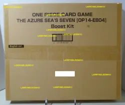 ONE PIECE CARD GAME THE AZURE SEA'S SEVEN BOOST KIT OP14-EB04 SEALED BANDAI USA - Image 3
