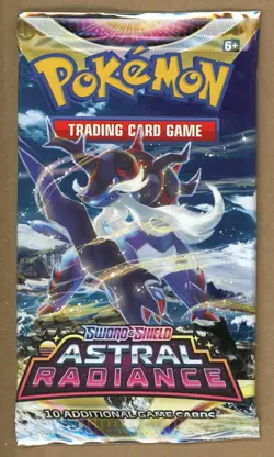 Pokemon TCG Astral Radiance Booster Pack - 10 Cards Factory Sealed MACHAMPU - Image 1