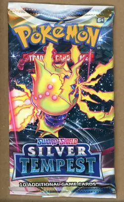 Pokemon TCG Silver Tempest Booster Pack - 10 Cards Factory Sealed LUGIAU - Image 1