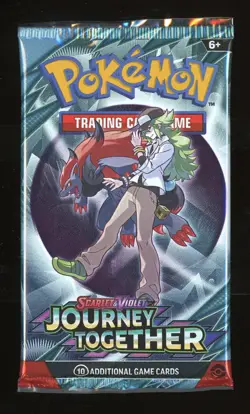 Pokemon TCG Journey Together Booster Pack - 10 Cards Factory Sealed - Image 1