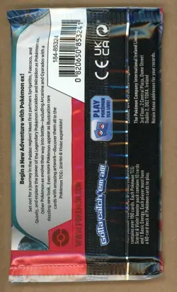 Pokemon TCG Scarlet & Violet Base Booster Pack - 10 Cards Factory Sealed - Image 2