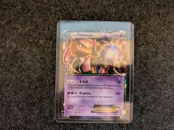 Pokemon Card Mewtwo EX BW45 Black & White Rare Promo Light Play - Image 3