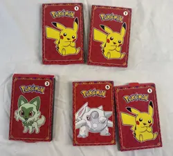 Pokemon McDonalds 2023 Trading Cards Lot of 5 Unopened Boxes - Packs 1 3 5 - Image 1