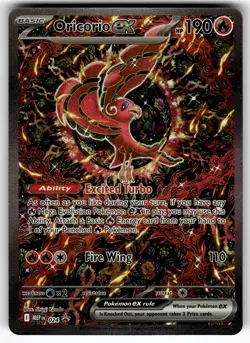 Oricorio ex 024 ME: Mega Evolution Promo NM Pokemon Card TCG - Image 1