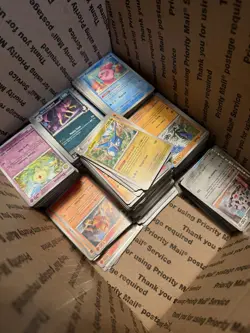Pokemon Cards Bulk From Mega And Scarlet Violet Over 4000 Cards Box Weights 16lb - Image 3