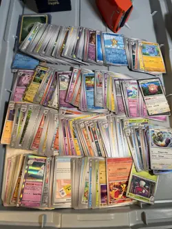 Pokemon Cards Bulk From Mega And Scarlet Violet Over 4000 Cards Box Weights 16lb - Image 4
