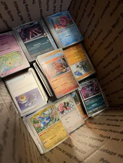 Pokemon Cards Bulk From Mega And Scarlet Violet Over 4000 Cards Box Weights 16lb - Image 5
