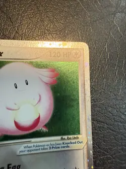 Pokemon TCG Chansey EX Holo Card 96/109 Ruby and Sapphire LP - Image 2