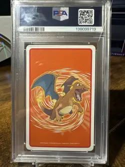 2004 Pokemon Firered Playing Cards Hitmonlee Jack Of Diamonds PSA 9 - Image 4