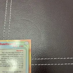 Pokemon TCG - Charizard - #06 - Black Topps TV Animation - NM Non-Foil (1999) - Image 3