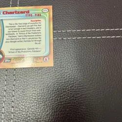 Pokemon TCG - Charizard - #06 - Black Topps TV Animation - NM Non-Foil (1999) - Image 4