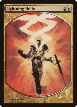 MTG Magic the Gathering Lightning Helix Textless Promo NM - Image 1