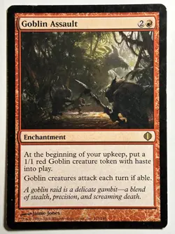 Goblin Assault Shards of Alara 101 LP-NM MTG Card - Image 1