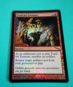 Foil - Trash for Treasure - Mirrodin - MTG - Magic the Gathering - Foil - Image 1