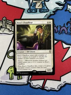 Boss’s Chauffeur x1 Mtg Bloomburrow Commander - Image 1