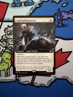 Lightstall Inquisitor x1 Mtg Extended Art Edge of Eternities - Image 1