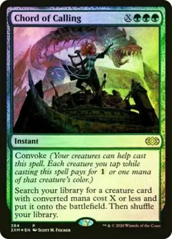 mtg magic chord of calling ENGLISH FOIL promo bab corde d'adjuration 4 available - Image 1