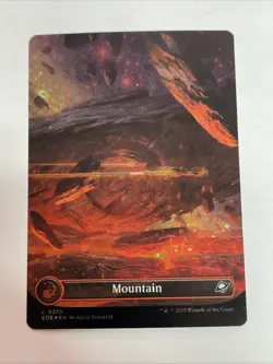 Mountain (0370) (Borderless) (Galaxy Foil) Edge of Eternities Foil #370 - Image 1