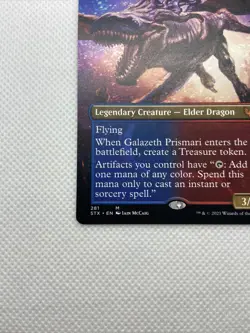 Galazeth Prismari - Borderless Strixhaven: School of Mages NM MTG - Image 4